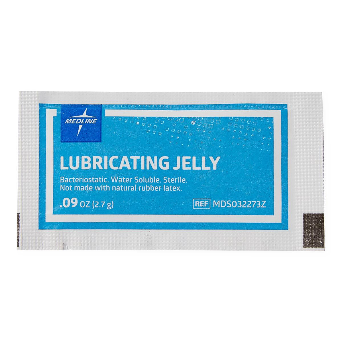 MDS032273Z - Medline Sterile Lubricating Jelly 2.7g (.9oz) per box
