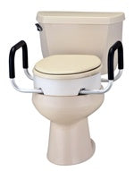NOV-8344-R - Toilet Seat Riser with Arms- Round- 3.5