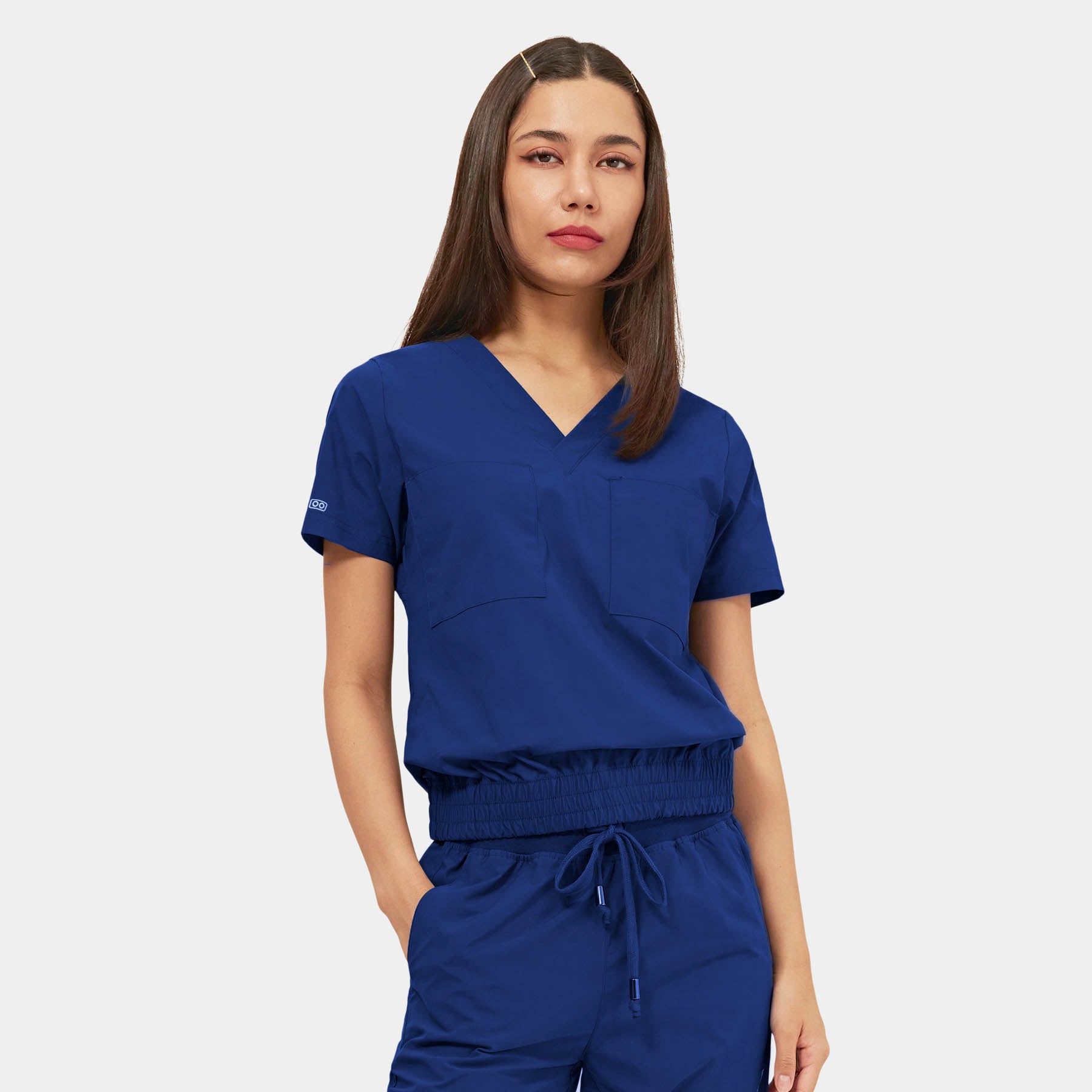 1018 - Luna Quantum 2 Pocket Tuck Band Top