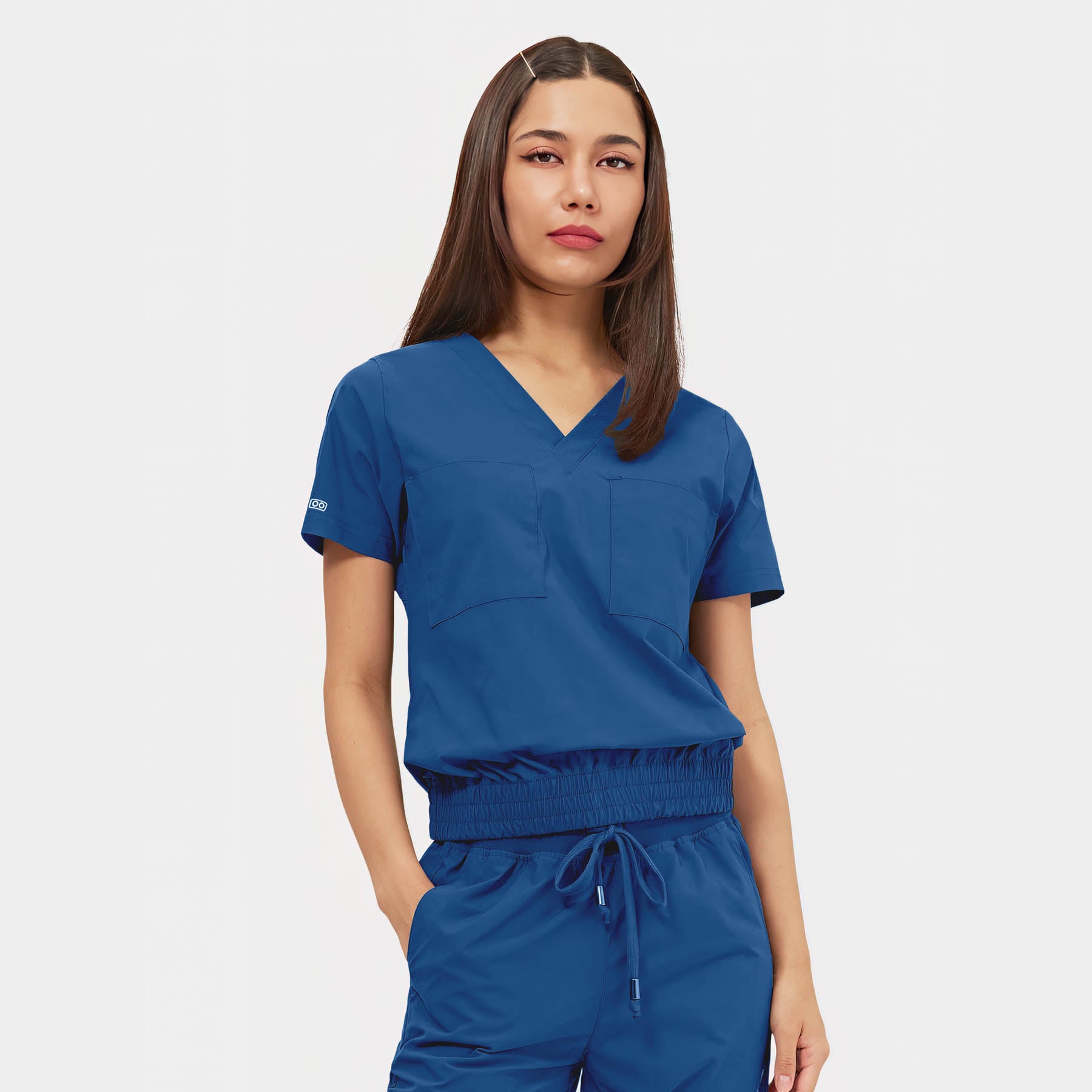 1018 - Luna Quantum 2 Pocket Tuck Band Top