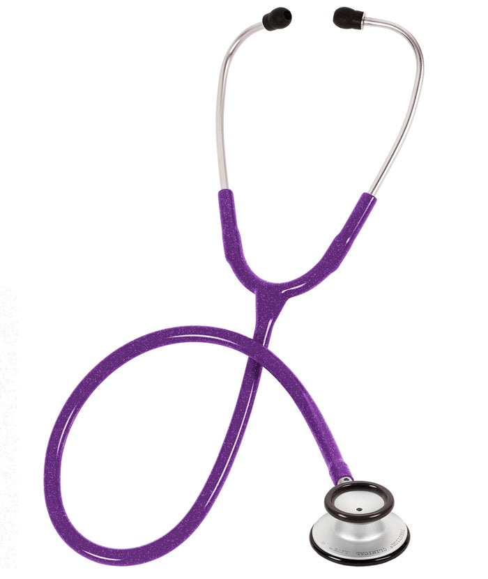 121-PPS Prestige Clinical Lite Stethoscope, Purple Sparkles