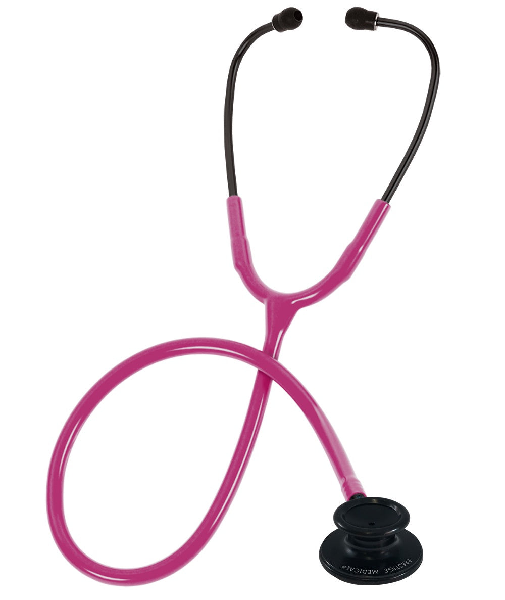 121-SRS Prestige Clinical Lite Stethoscope, Stealth / Raspberry