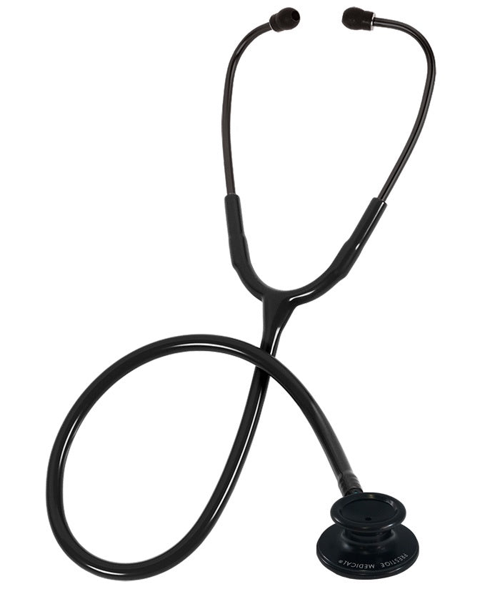 121-STE Prestige Clinical Lite Stethoscope, Stealth / Black