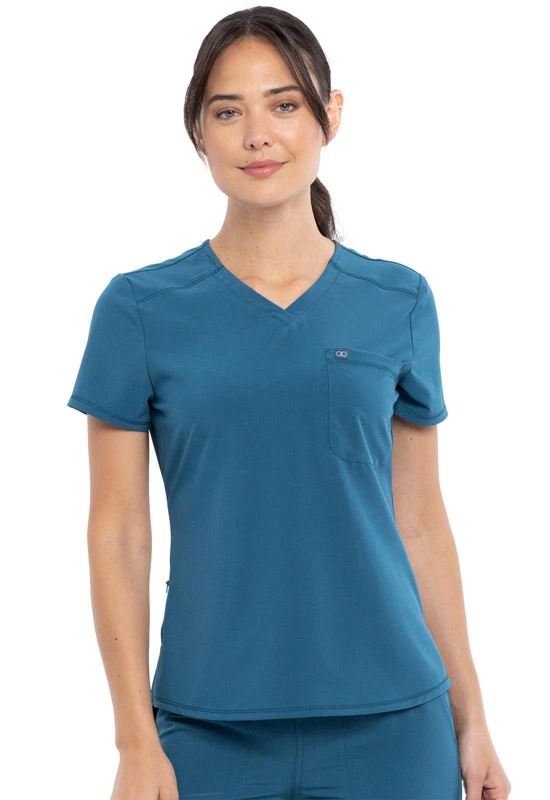 CKA690 - Allura Tuckable V-Neck Top