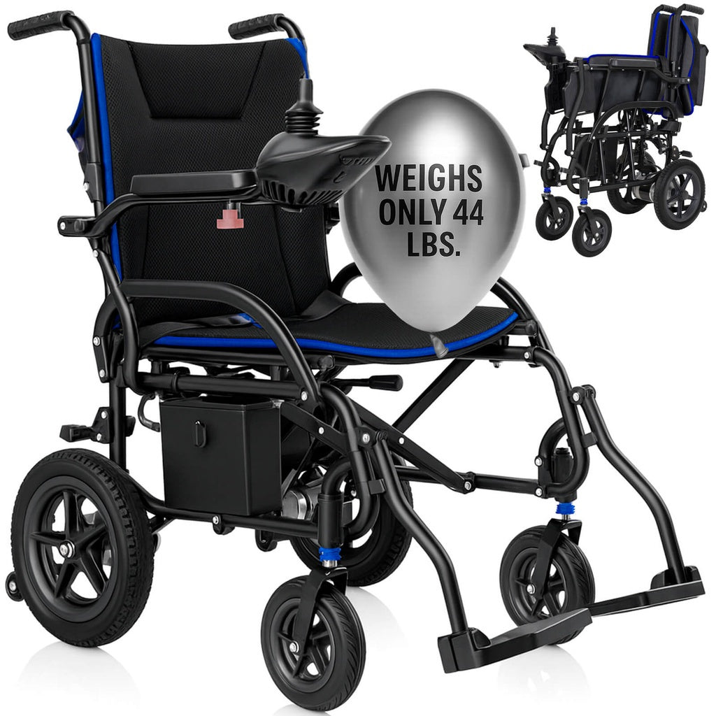 MOB1107AH12 - Air Frame Aluminum Power Wheelchair