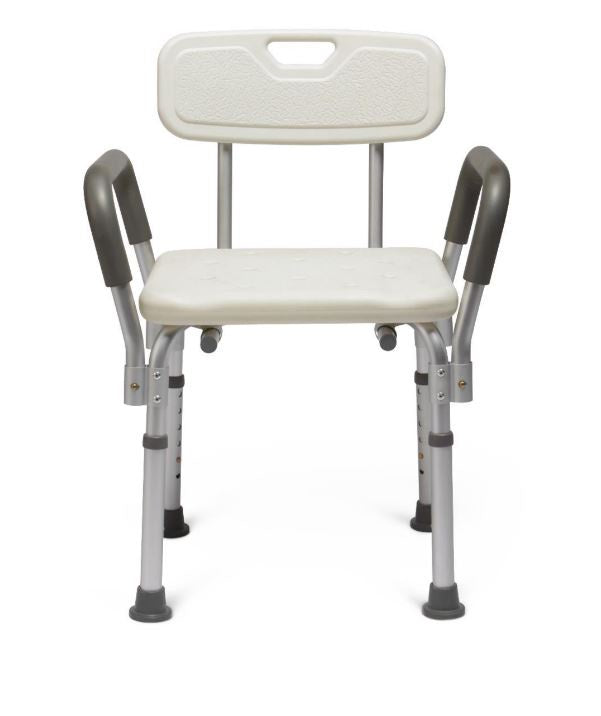 MDS89745RAH - Knockdown Shower Chair With Arms, With Back