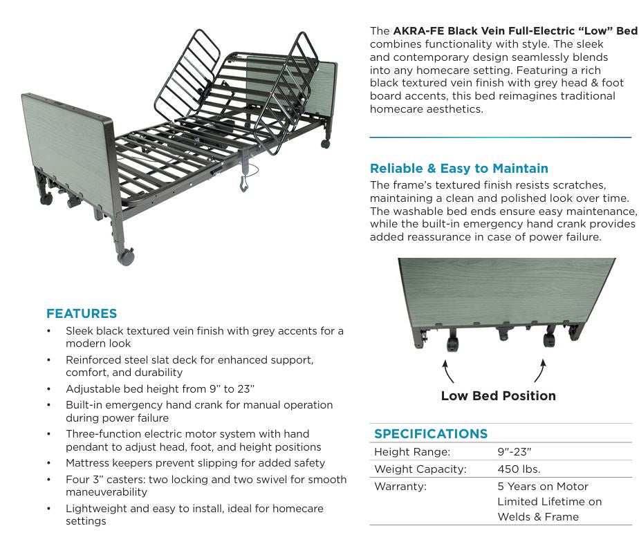 PRO-FEBFR-300 - Hospital bed  - Bronze Level