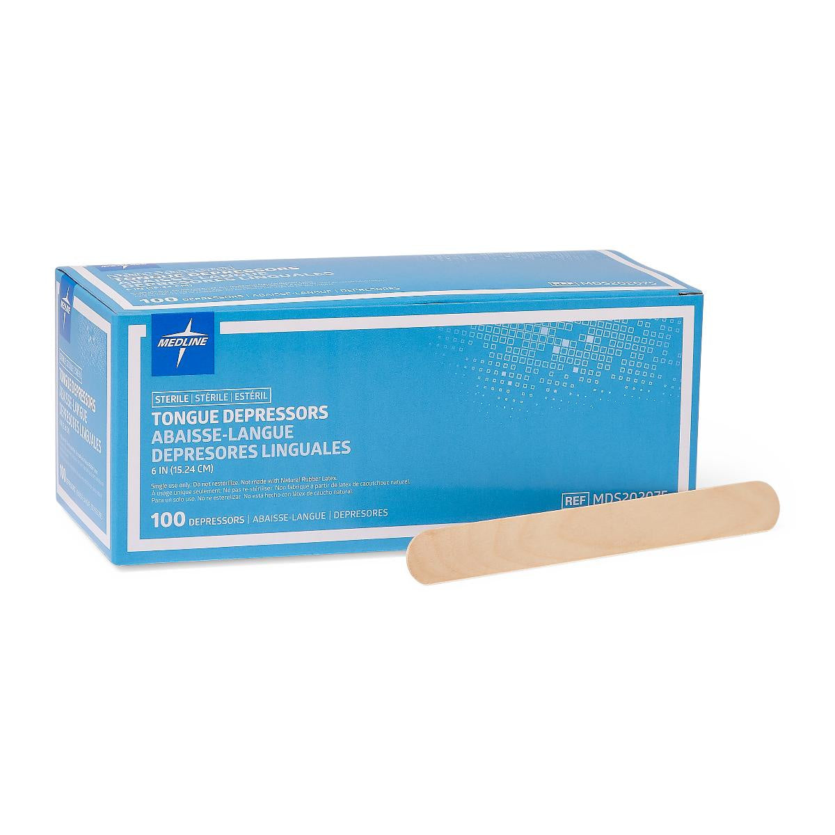 MDS202075ZZ - Tongue Depressor-Sterile, each 1 Ct