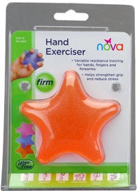 NOV-PA-H03 - Hand Exerciser- Orange Star Firm