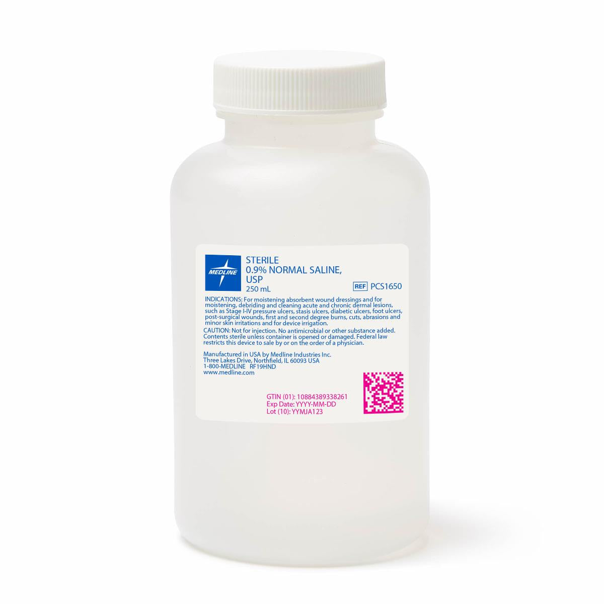 PCS1650 - Normal Saline-250 mL, each 1 Ct